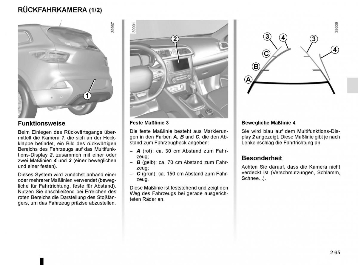 Renault Kadjar owners manual Handbuch / page 169