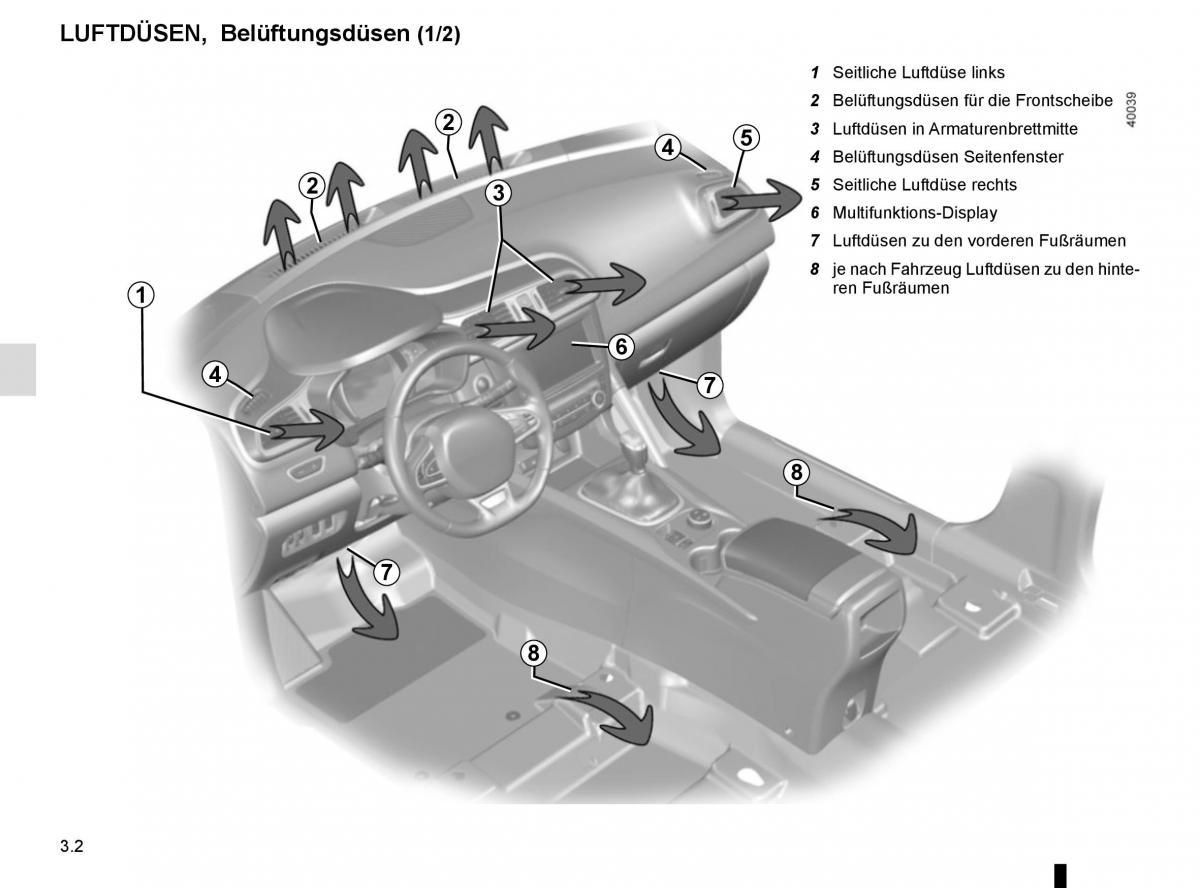 Renault Kadjar owners manual Handbuch / page 180