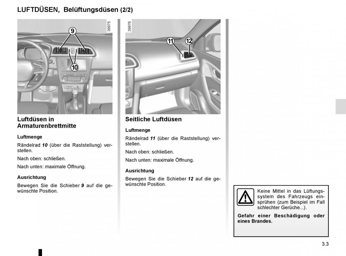 Renault Kadjar owners manual Handbuch / page 181