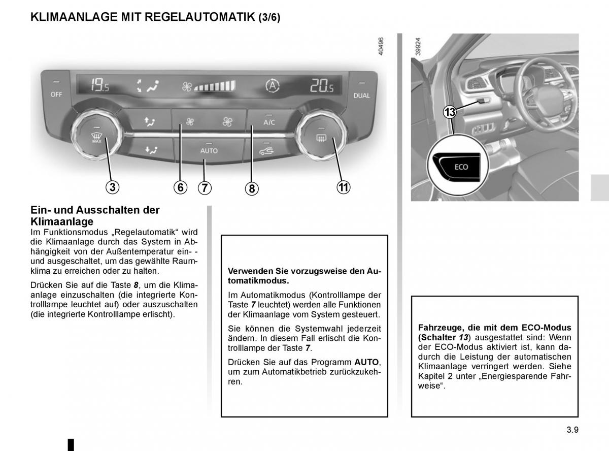 Renault Kadjar owners manual Handbuch / page 187