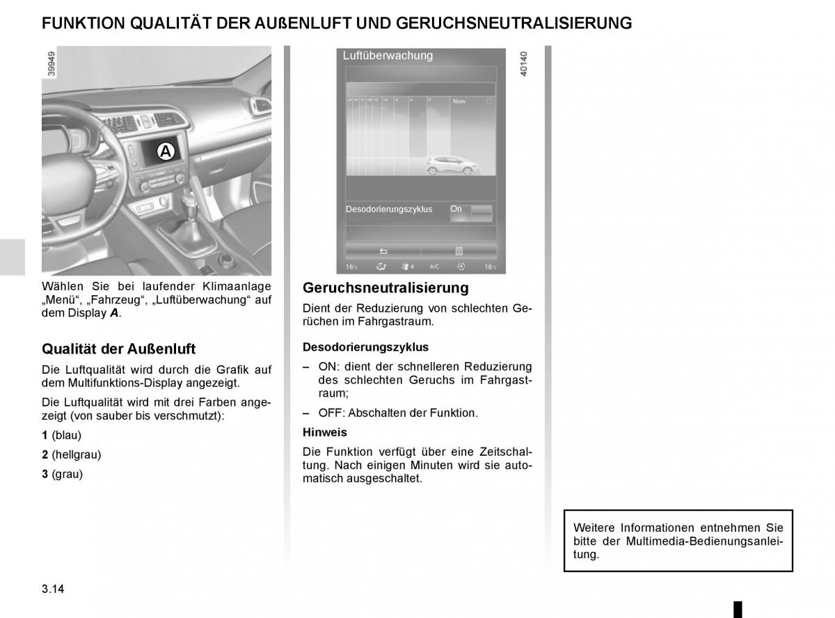 Renault Kadjar owners manual Handbuch / page 192