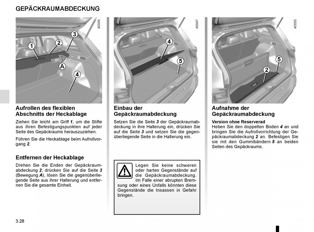 Renault Kadjar owners manual Handbuch / page 206