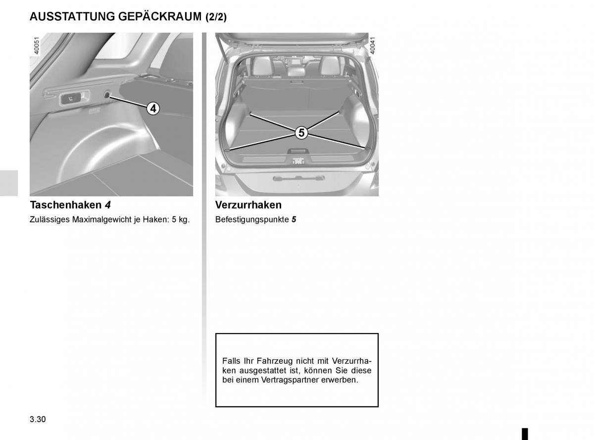 Renault Kadjar owners manual Handbuch / page 208