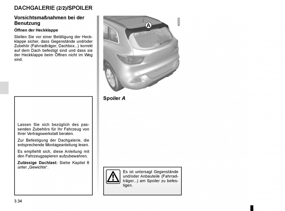 Renault Kadjar owners manual Handbuch / page 212