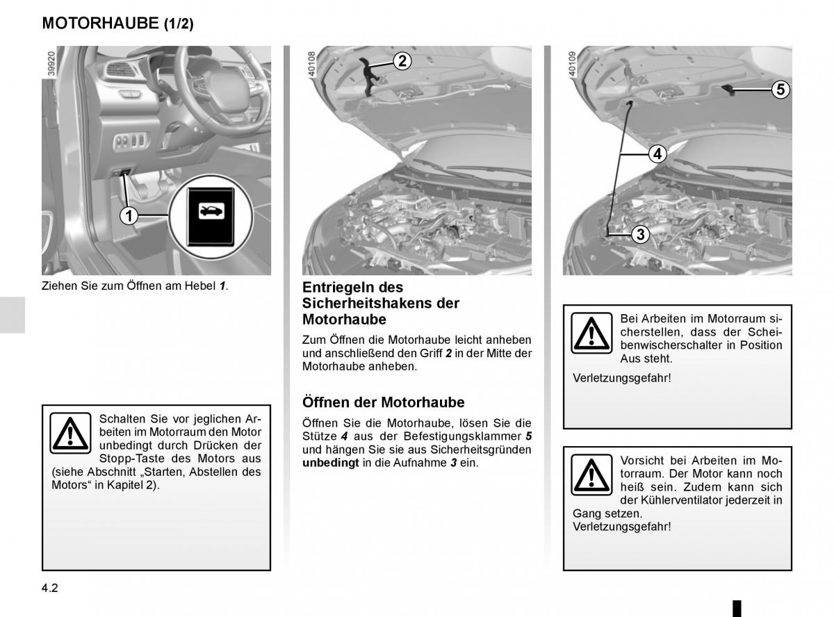 Renault Kadjar owners manual Handbuch / page 216