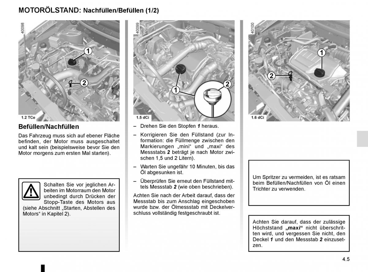 Renault Kadjar owners manual Handbuch / page 219