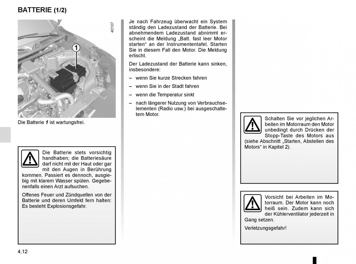 Renault Kadjar owners manual Handbuch / page 226