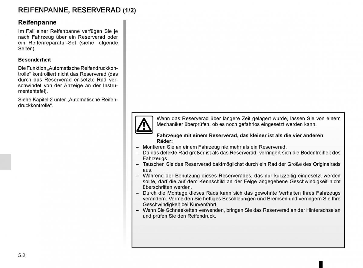 Renault Kadjar owners manual Handbuch / page 234