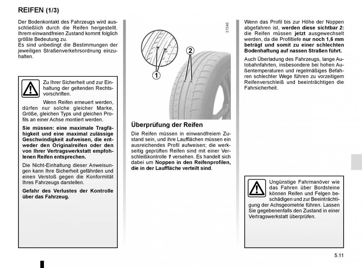 Renault Kadjar owners manual Handbuch / page 243