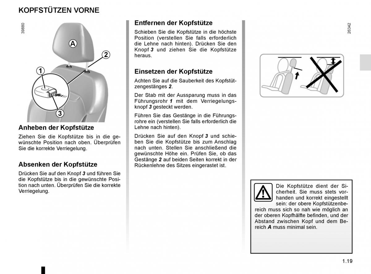 Renault Kadjar owners manual Handbuch / page 25