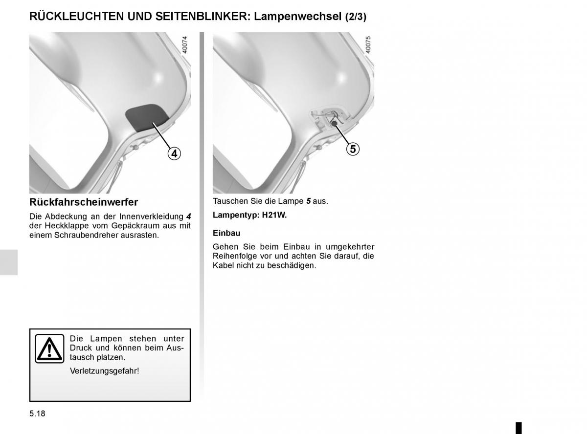 Renault Kadjar owners manual Handbuch / page 250