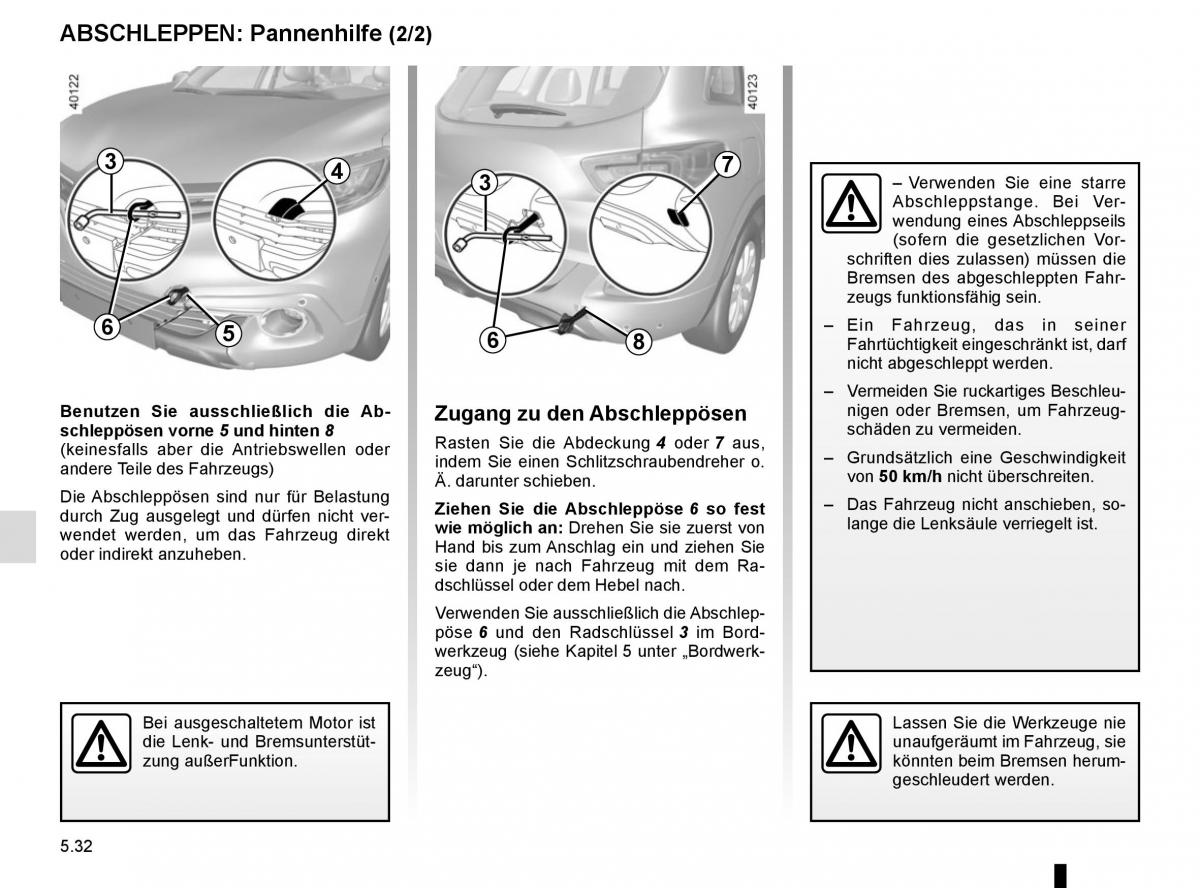 Renault Kadjar owners manual Handbuch / page 264