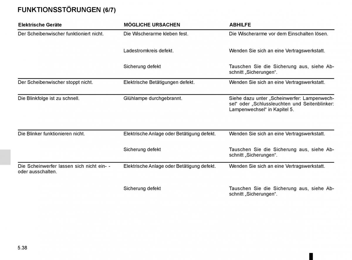 Renault Kadjar owners manual Handbuch / page 270