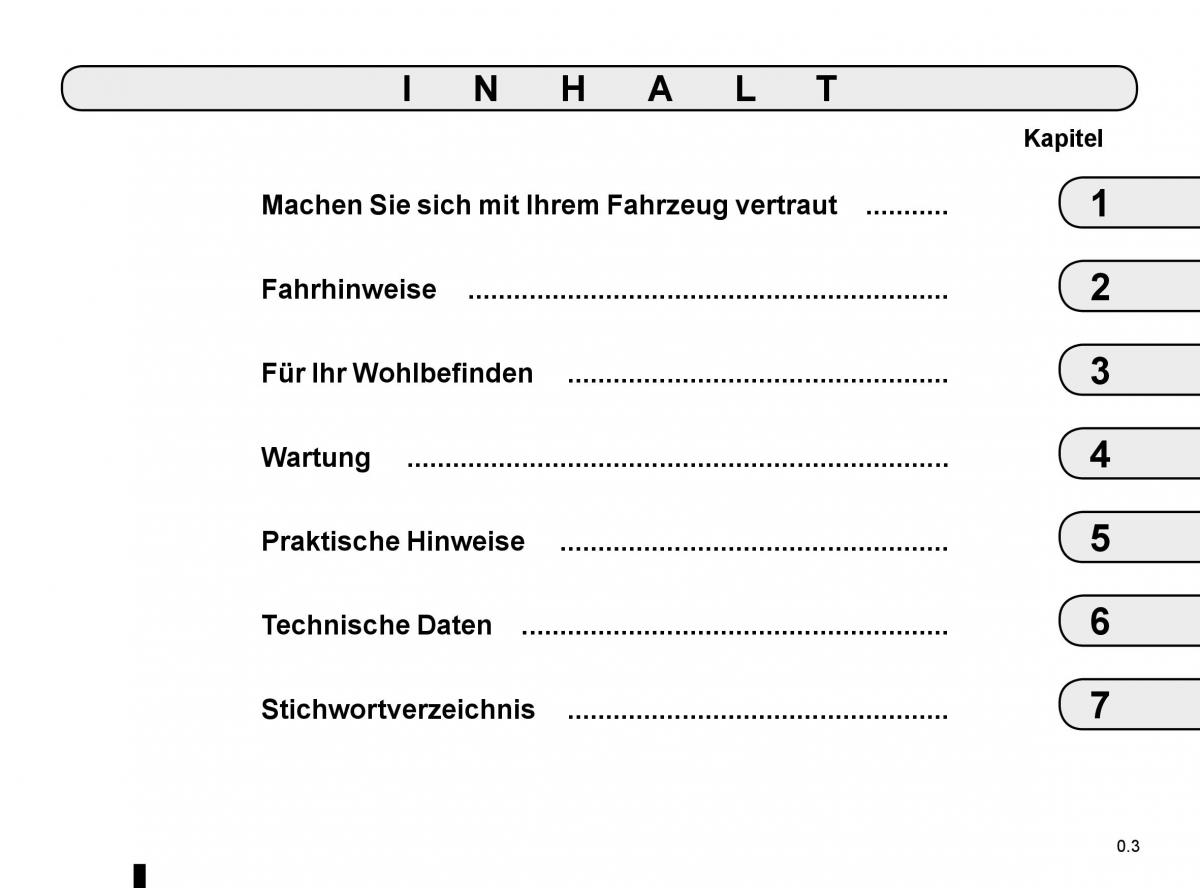 Renault Kadjar owners manual Handbuch / page 5