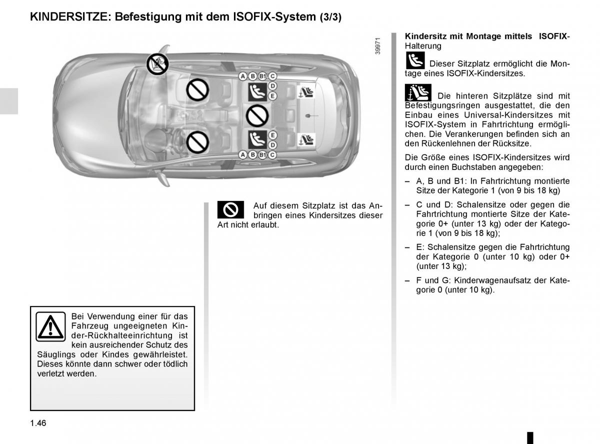 Renault Kadjar owners manual Handbuch / page 52