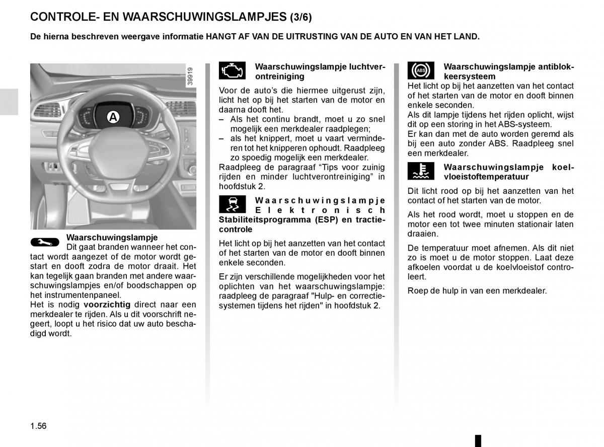Renault Kadjar owners manual handleiding / page 62