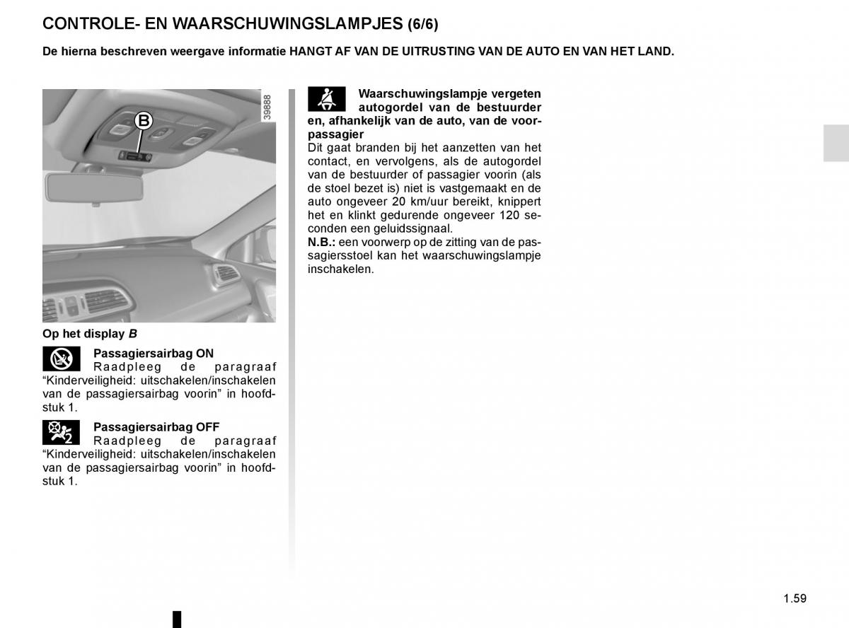 Renault Kadjar owners manual handleiding / page 65