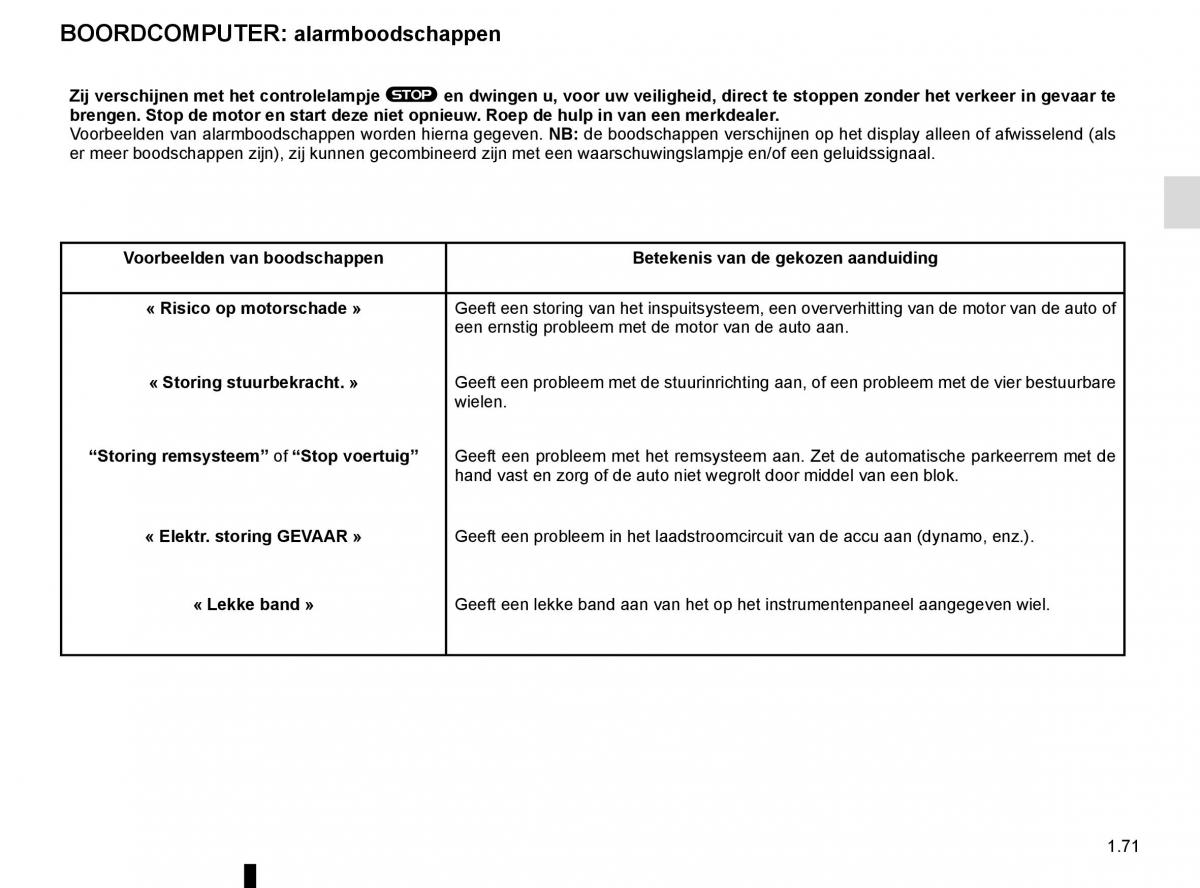 Renault Kadjar owners manual handleiding / page 77