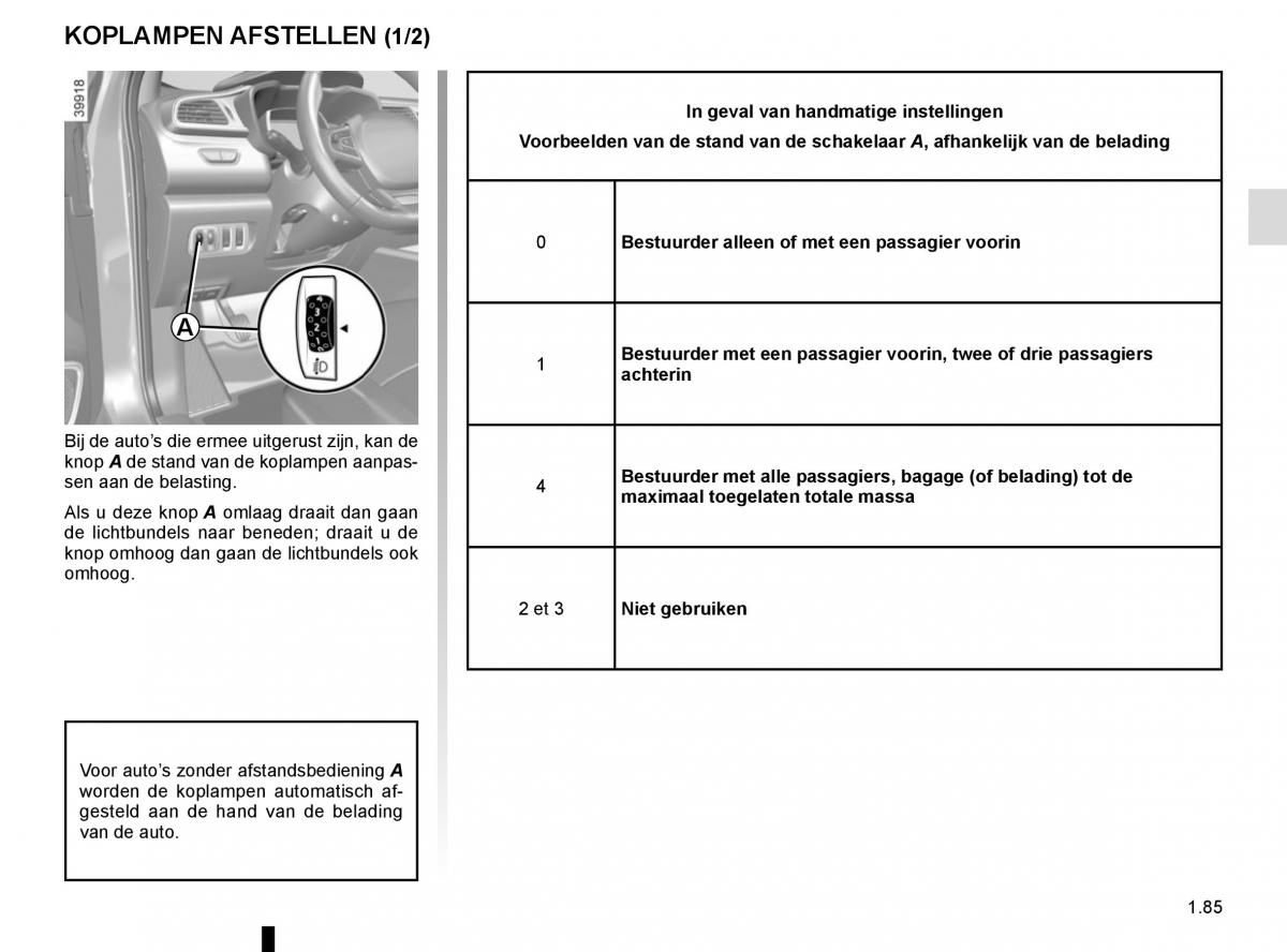 Renault Kadjar owners manual handleiding / page 91