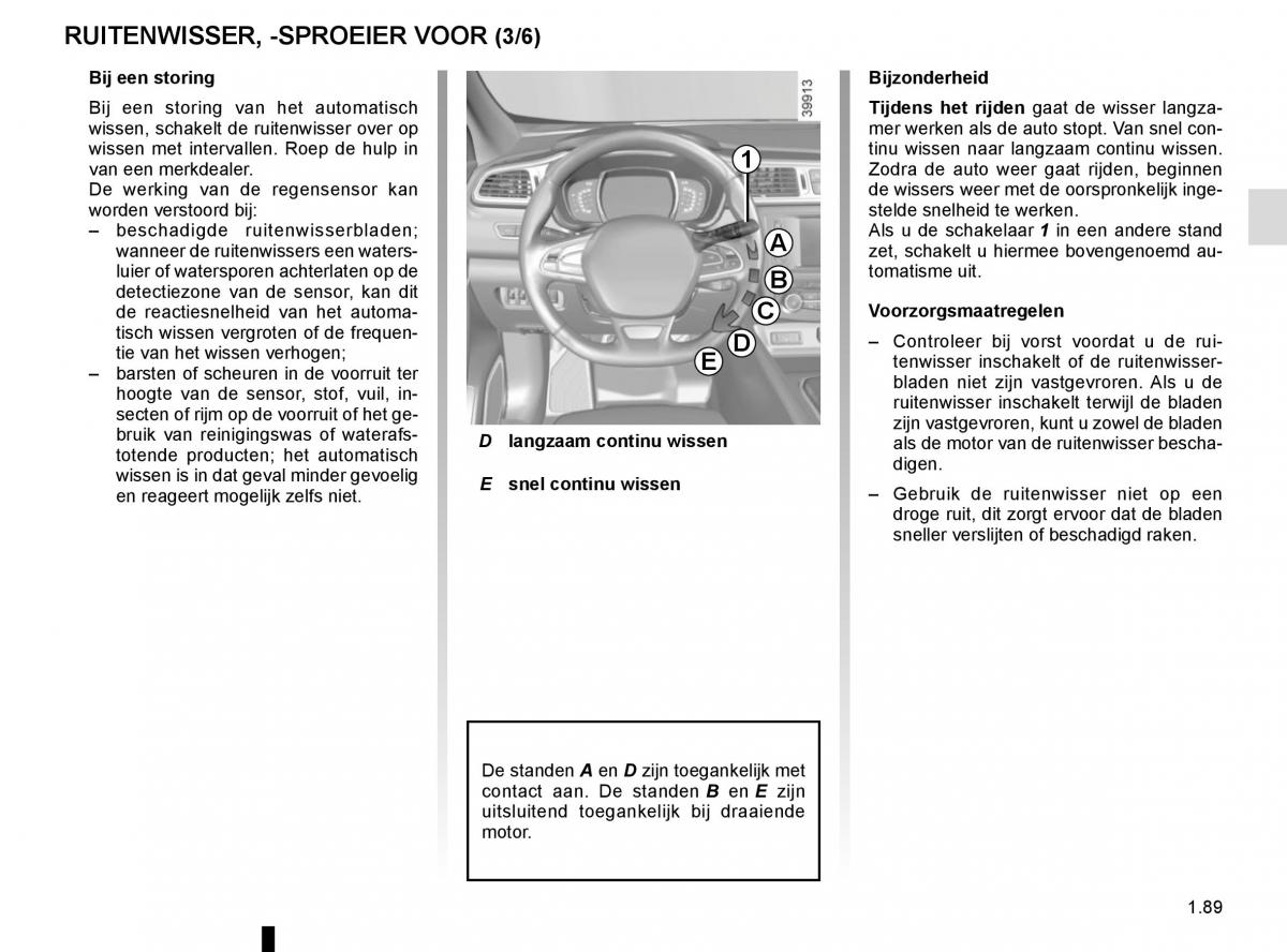 Renault Kadjar owners manual handleiding / page 95