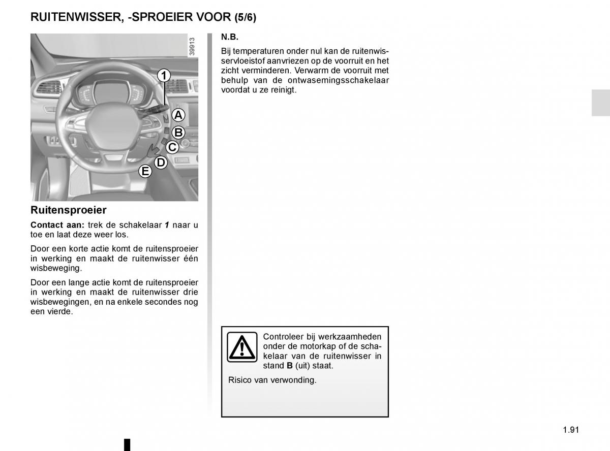 Renault Kadjar owners manual handleiding / page 97