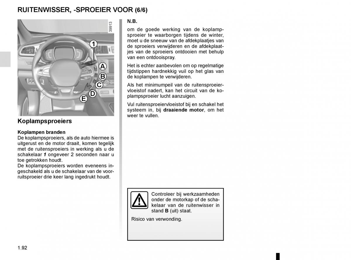 Renault Kadjar owners manual handleiding / page 98