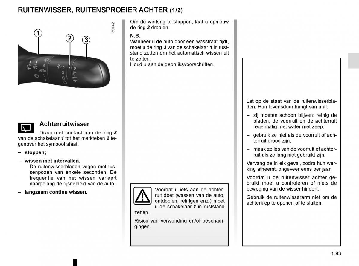 Renault Kadjar owners manual handleiding / page 99