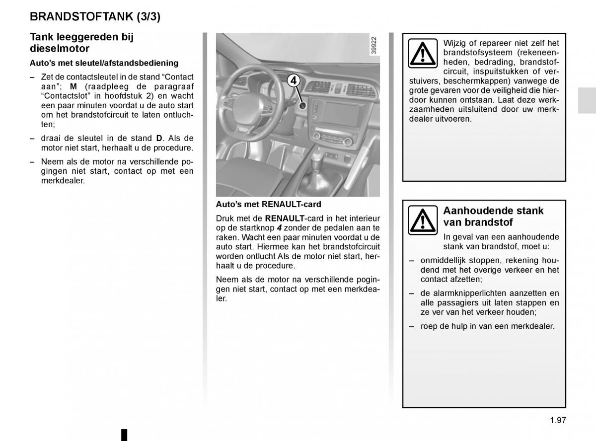 Renault Kadjar owners manual handleiding / page 103