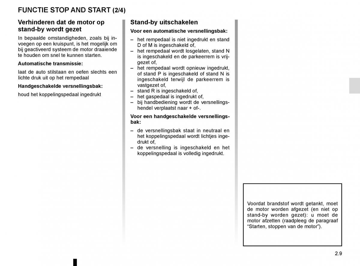 Renault Kadjar owners manual handleiding / page 113