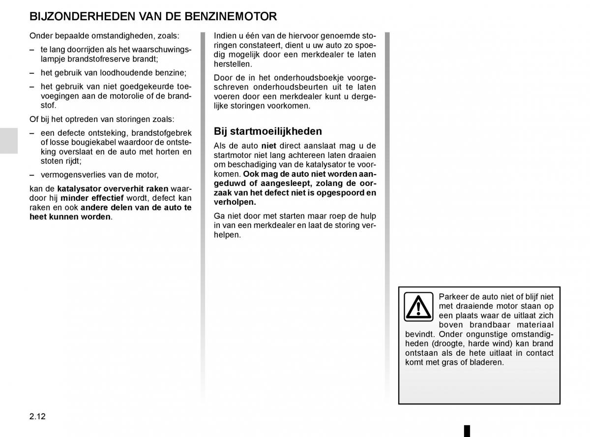 Renault Kadjar owners manual handleiding / page 116