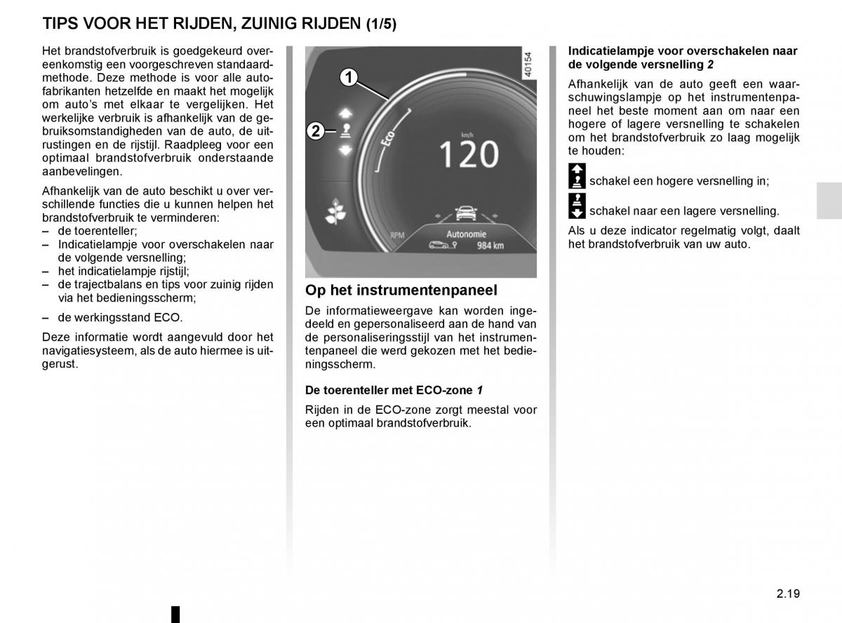 Renault Kadjar owners manual handleiding / page 123