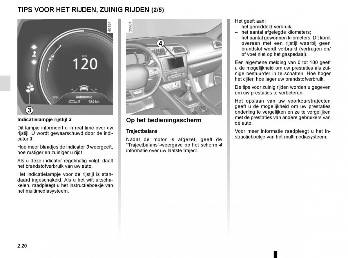 Renault Kadjar owners manual handleiding / page 124