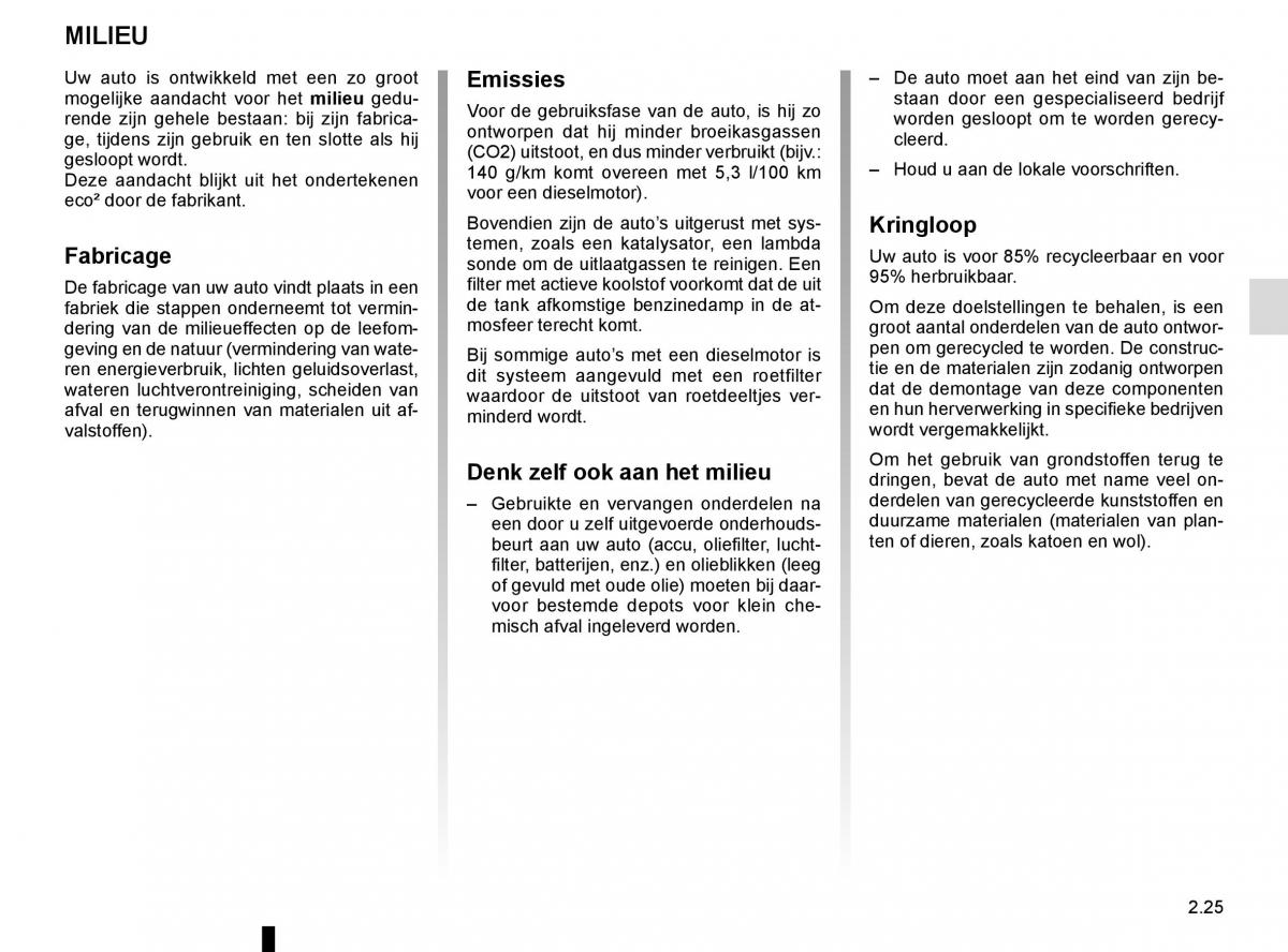 Renault Kadjar owners manual handleiding / page 129