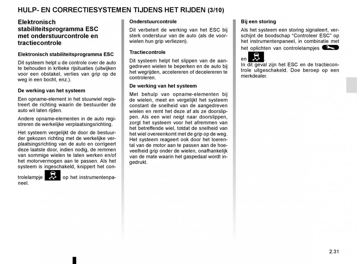 Renault Kadjar owners manual handleiding / page 135