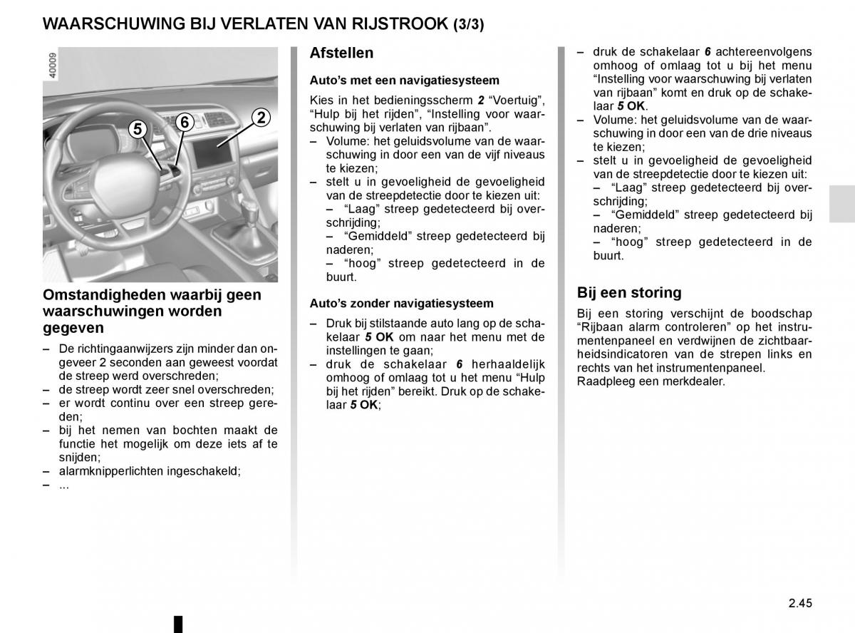 Renault Kadjar owners manual handleiding / page 149