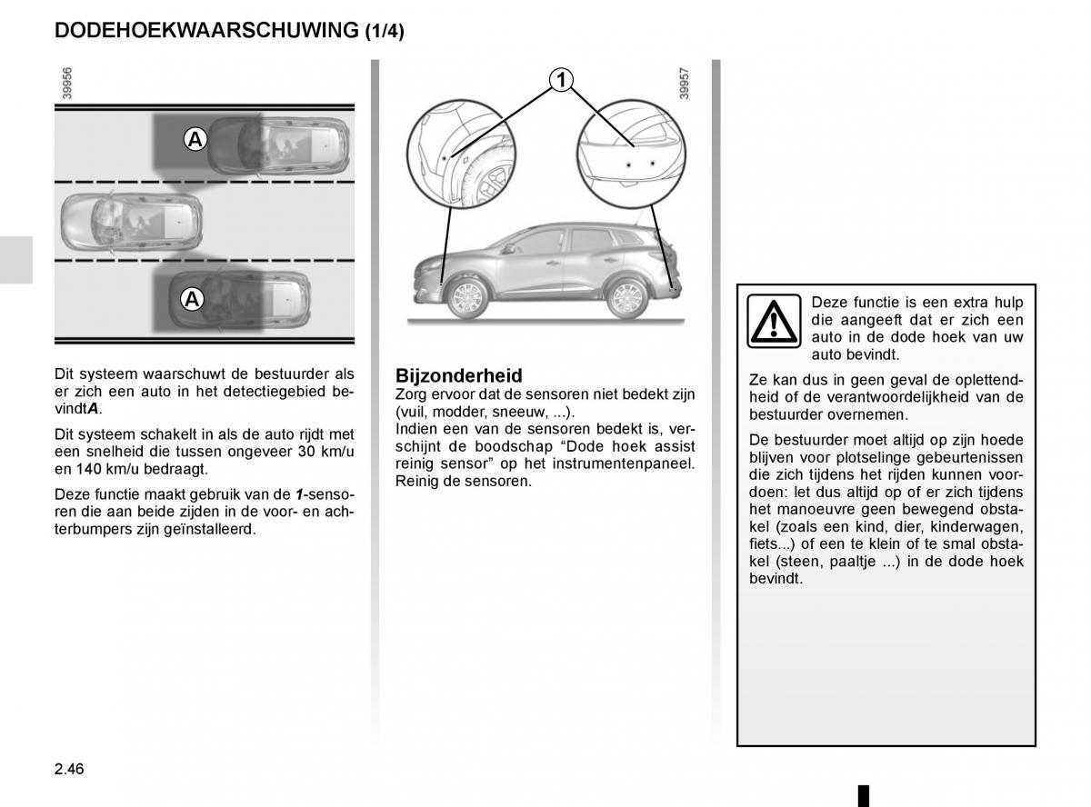 Renault Kadjar owners manual handleiding / page 150