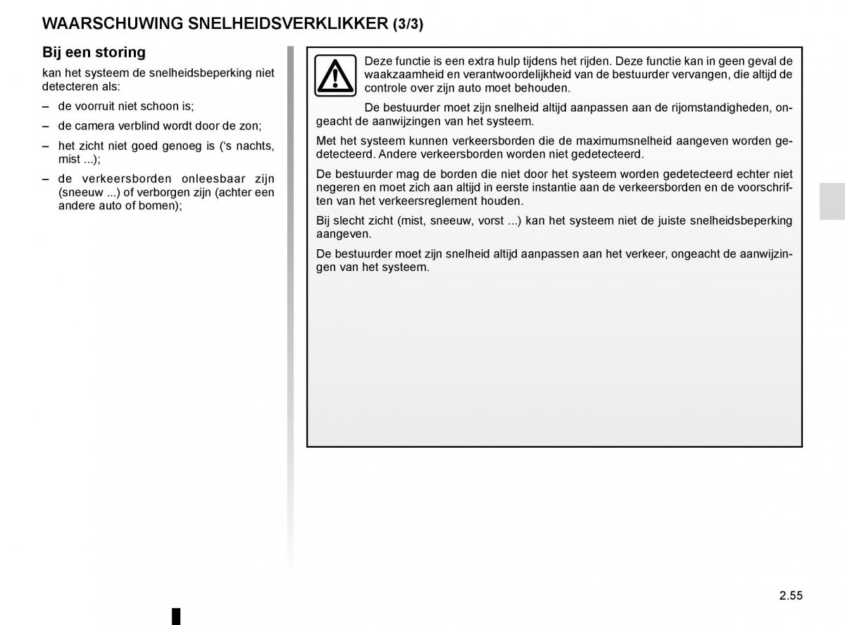 Renault Kadjar owners manual handleiding / page 159