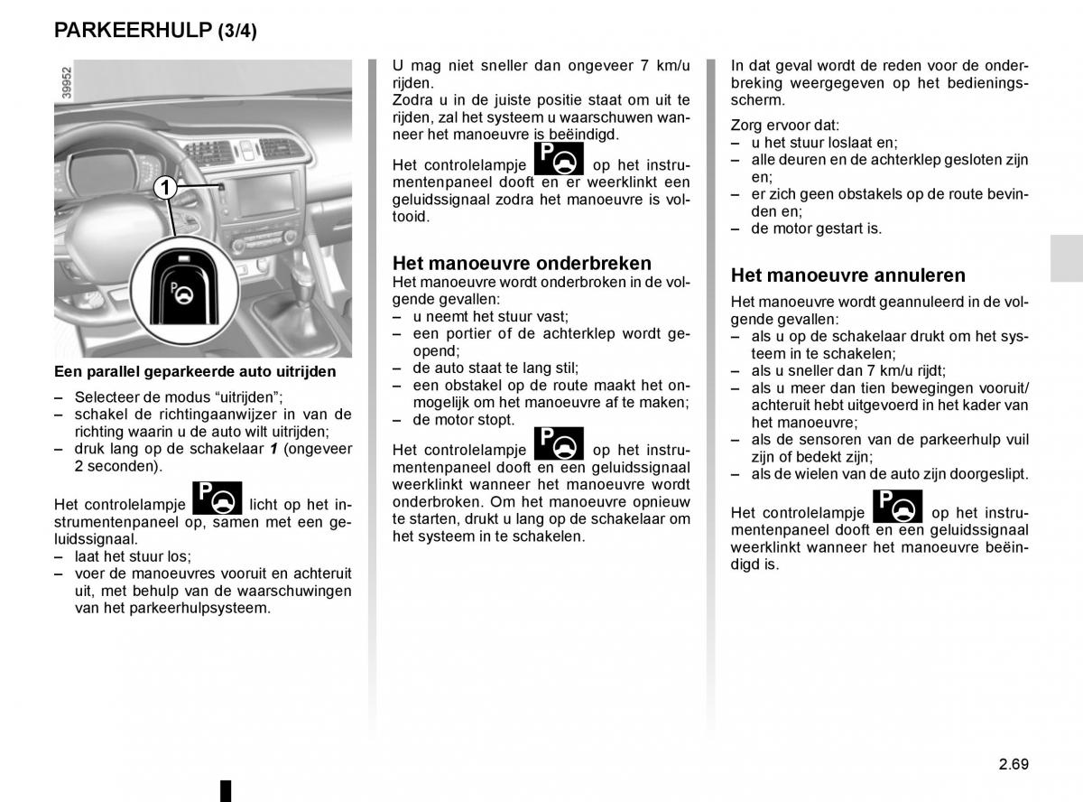 Renault Kadjar owners manual handleiding / page 173