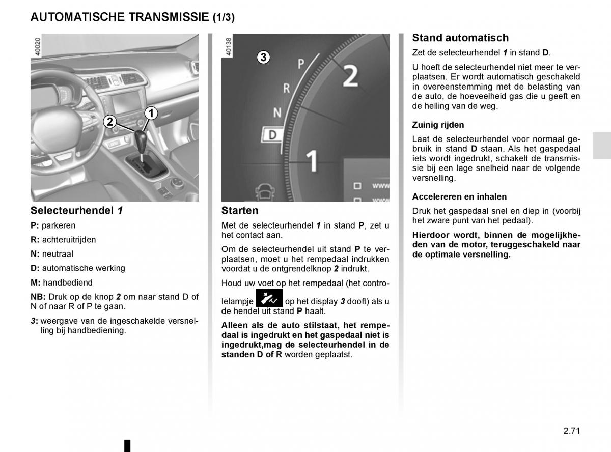 Renault Kadjar owners manual handleiding / page 175