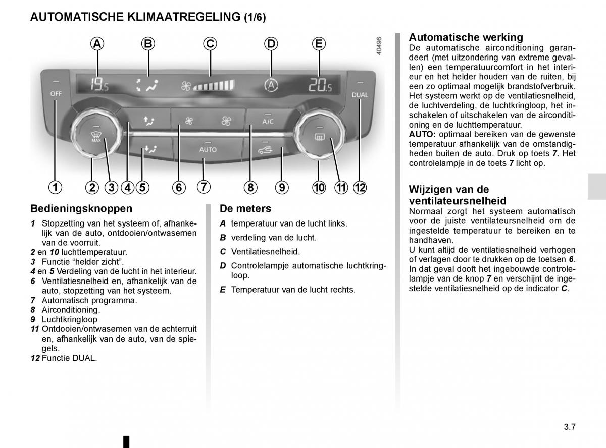 Renault Kadjar owners manual handleiding / page 185