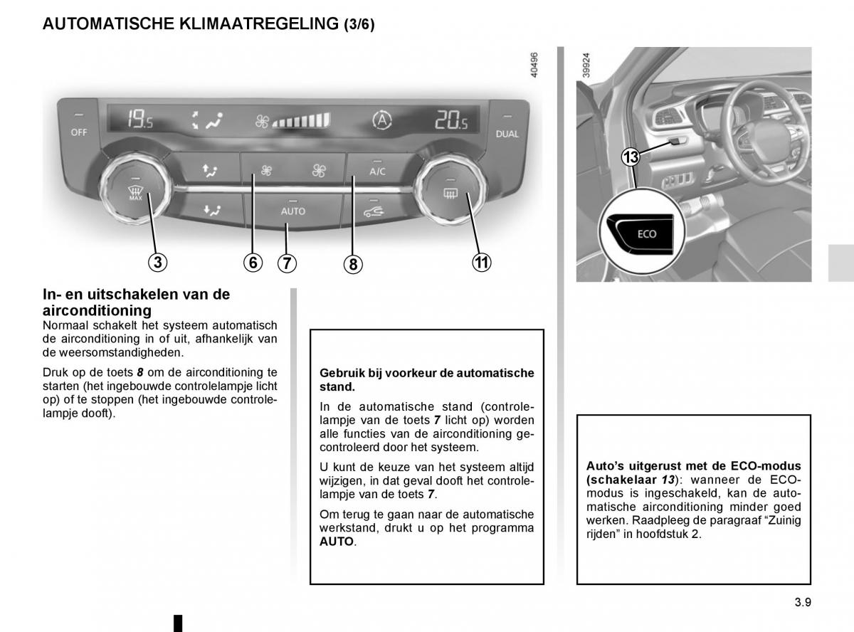 Renault Kadjar owners manual handleiding / page 187