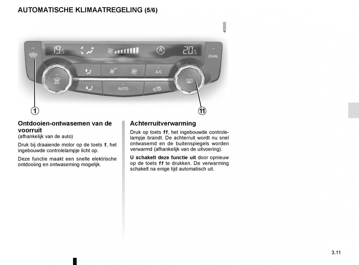 Renault Kadjar owners manual handleiding / page 189