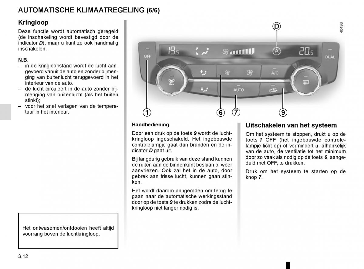 Renault Kadjar owners manual handleiding / page 190