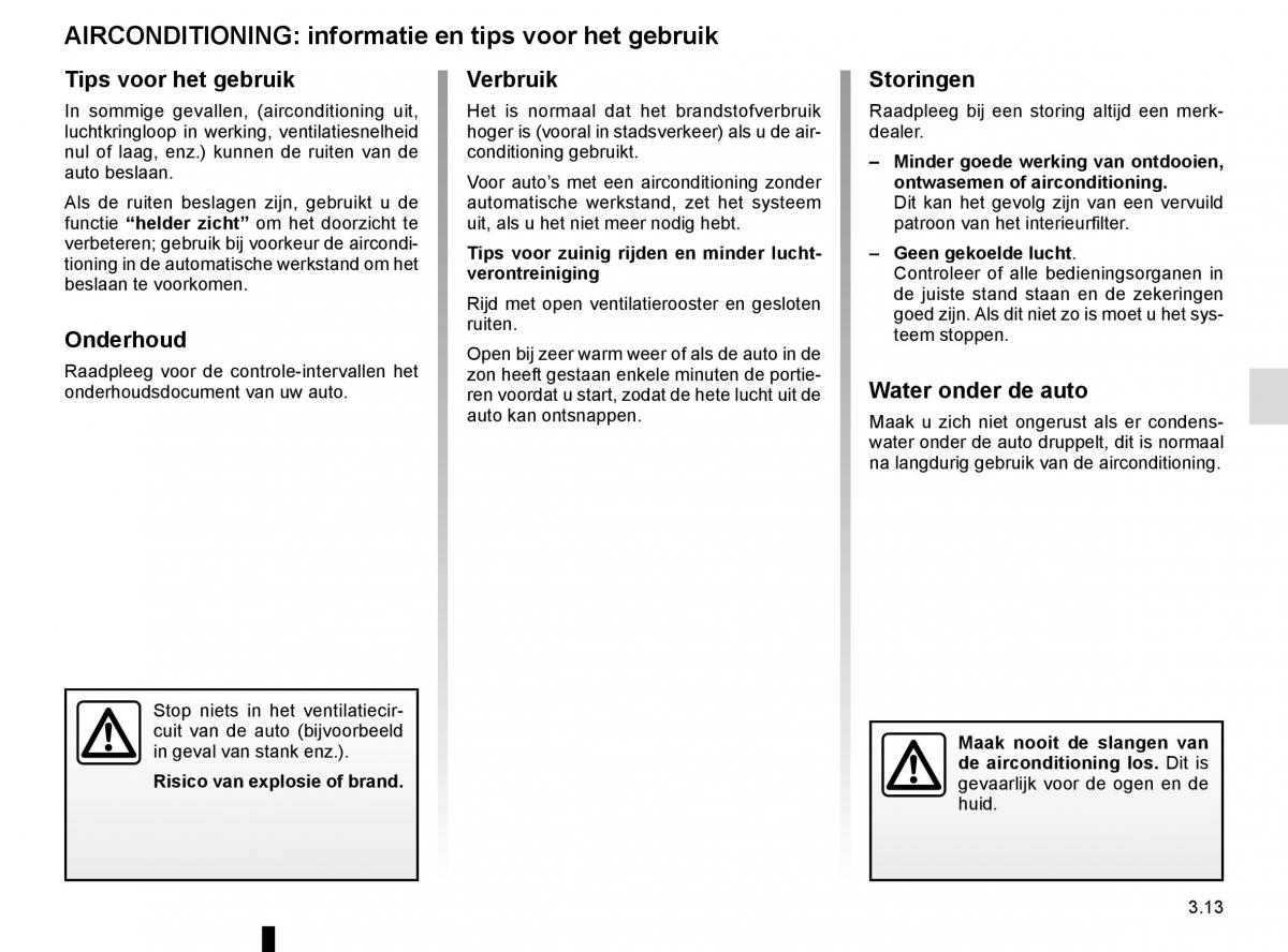 Renault Kadjar owners manual handleiding / page 191