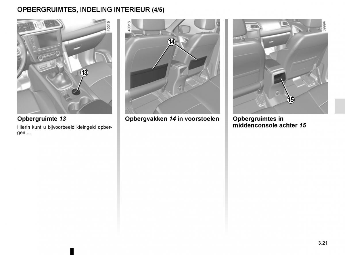 Renault Kadjar owners manual handleiding / page 199