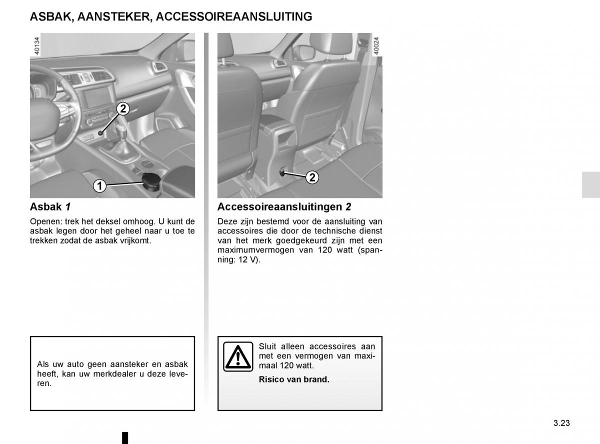 Renault Kadjar owners manual handleiding / page 201