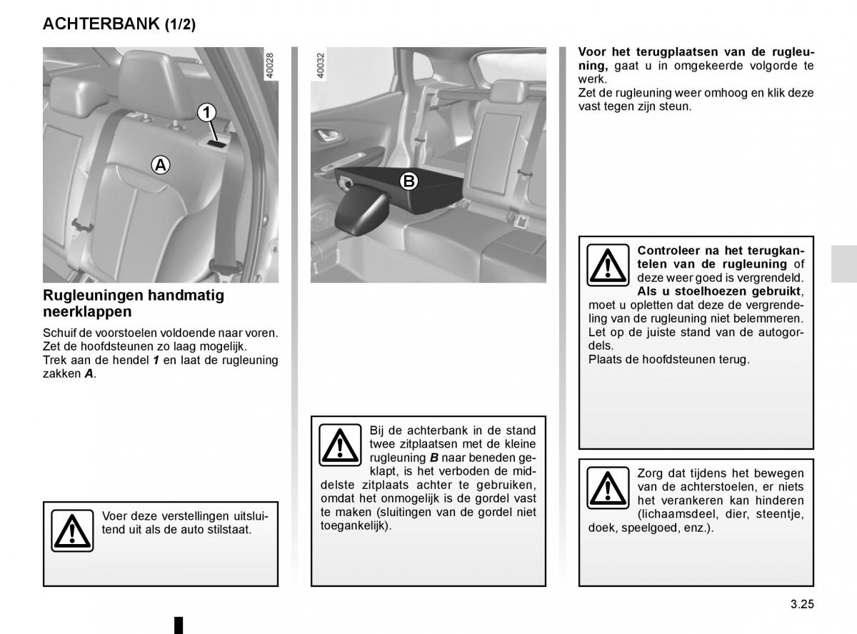 Renault Kadjar owners manual handleiding / page 203