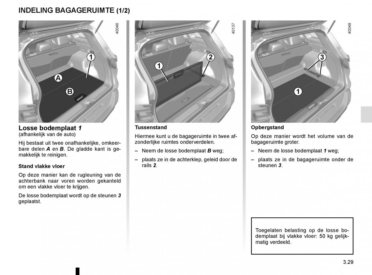 Renault Kadjar owners manual handleiding / page 207