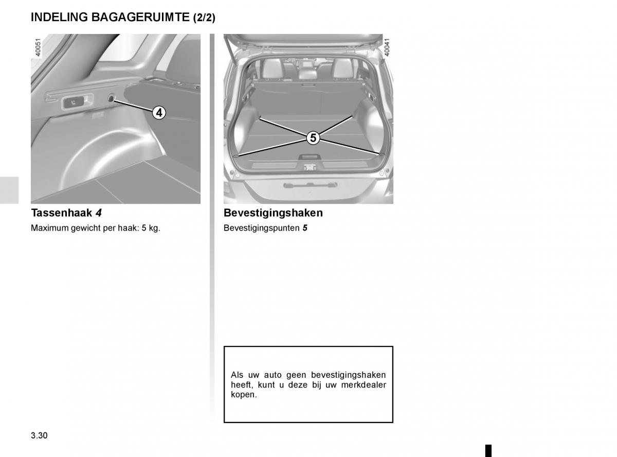 Renault Kadjar owners manual handleiding / page 208