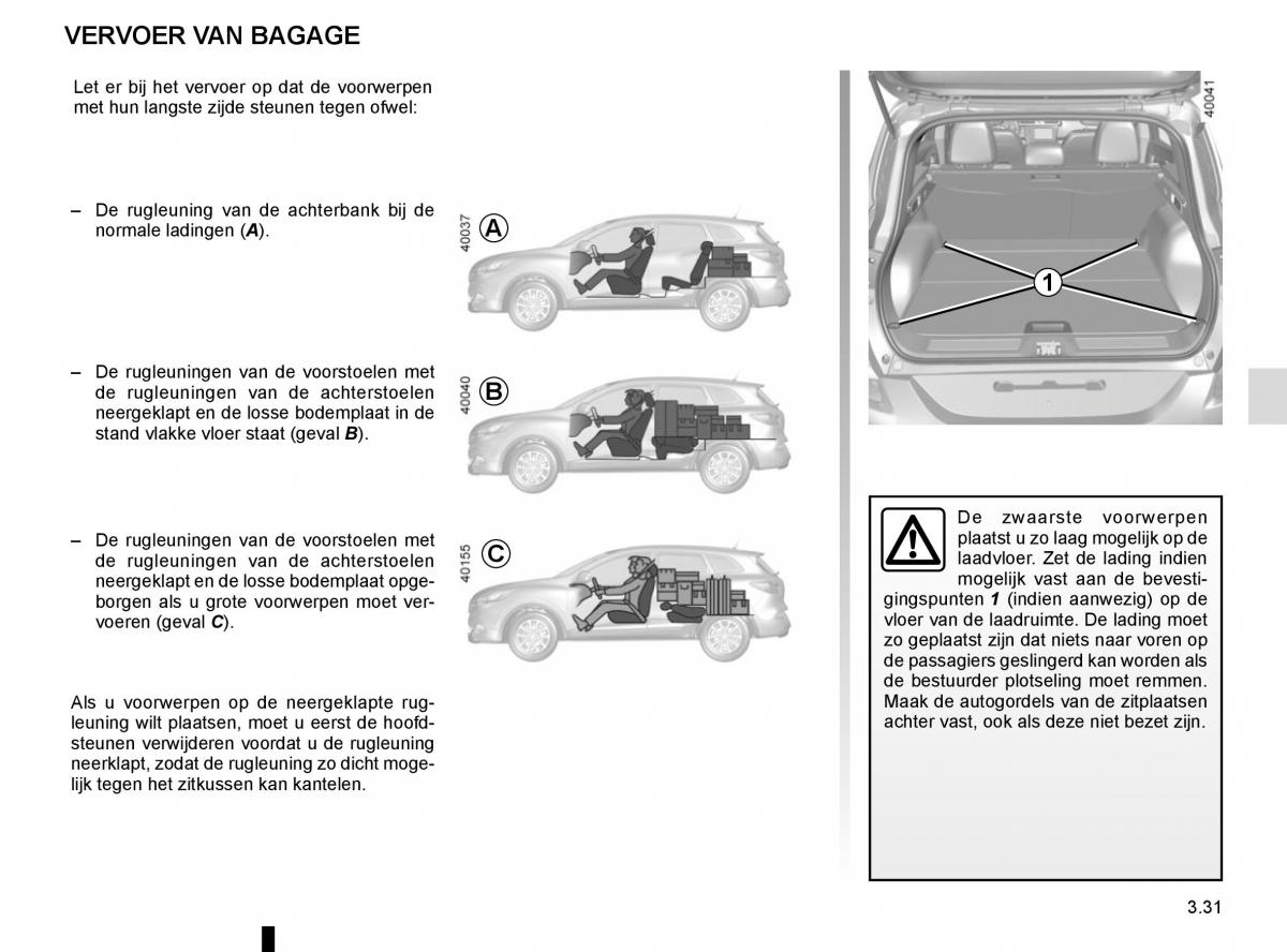 Renault Kadjar owners manual handleiding / page 209